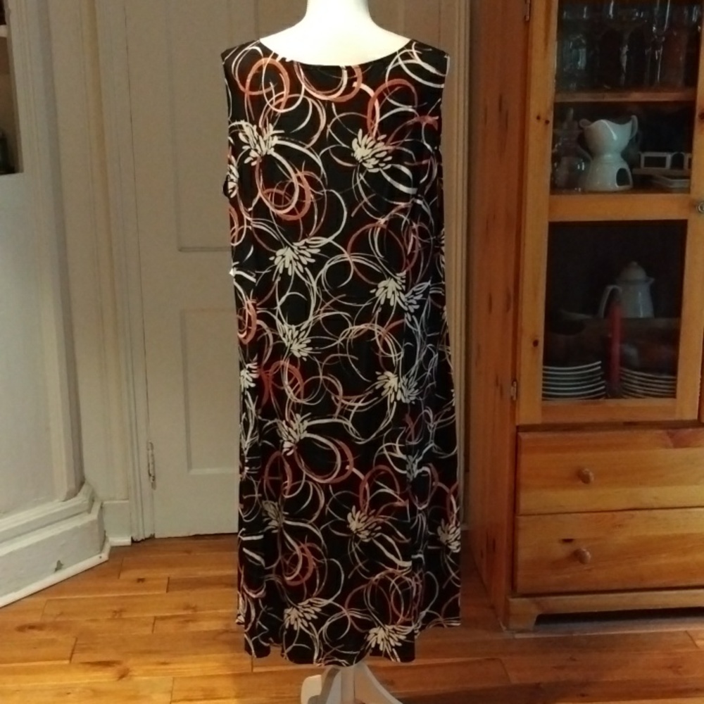 Danny & Nicole Pullover Sleeveless Shift Dress - Picture 5 of 9